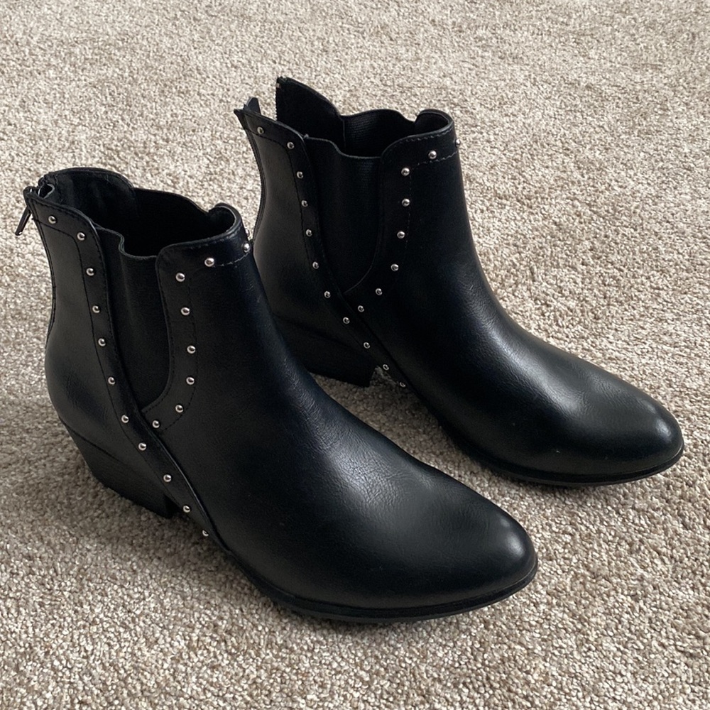 Black booties